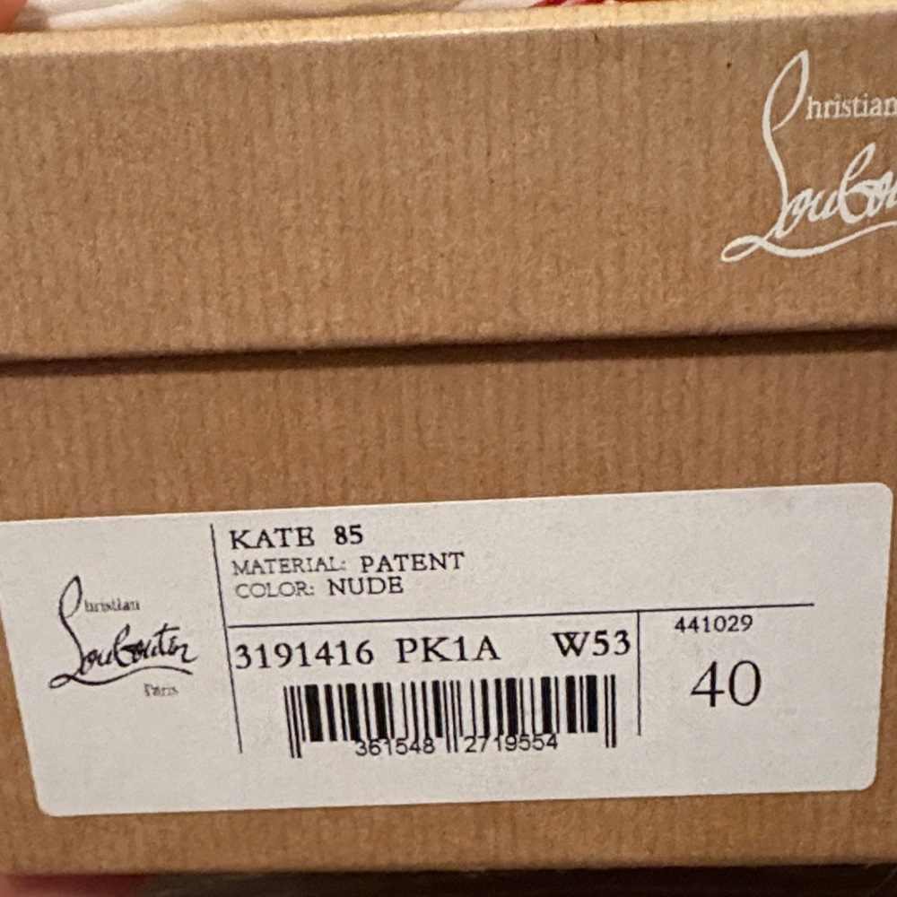 Christian Louboutin Blush Patent Leather Pumps - Picture 5 of 5